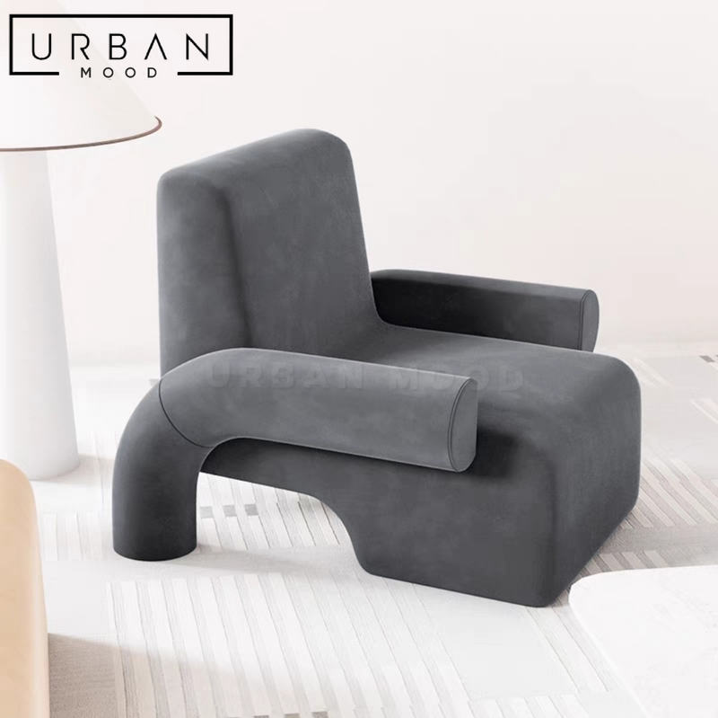 SPYRO Modern Boucle Armchair