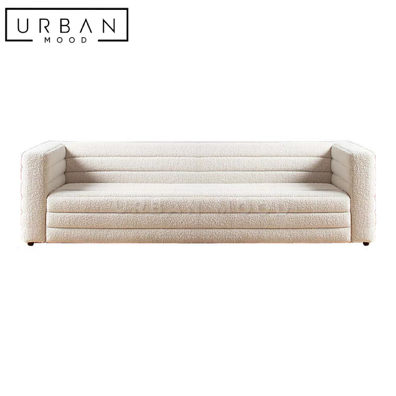 STRATUM Modern Boucle Sofa