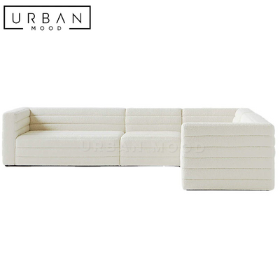 STRATUM Modern Boucle Sofa