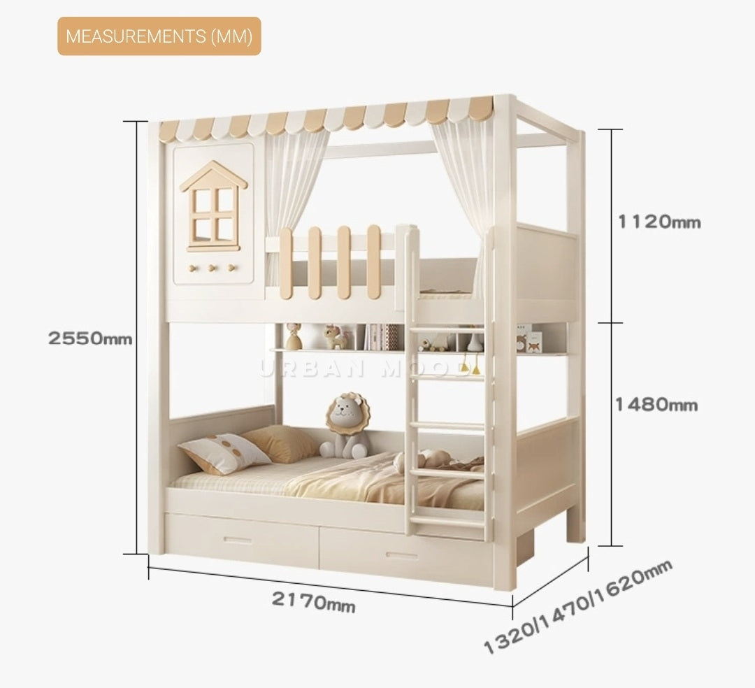 SUITE Modern Double Decker Bedframe