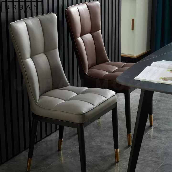 TABBY Modern Leather Dining Chair