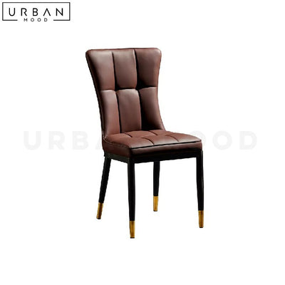 TABBY Modern Leather Dining Chair