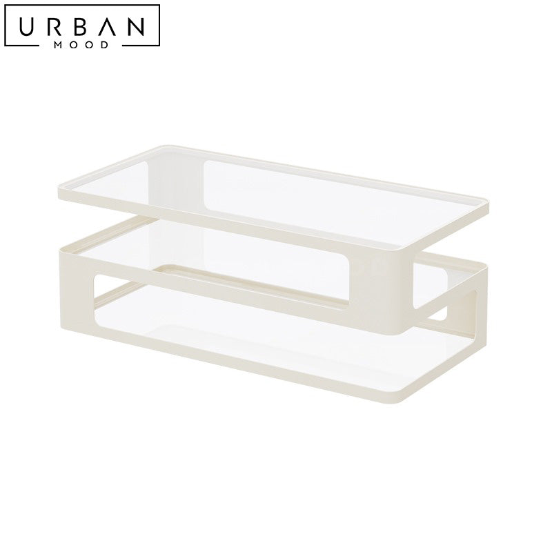 TADEO Modern Glass Coffee Table