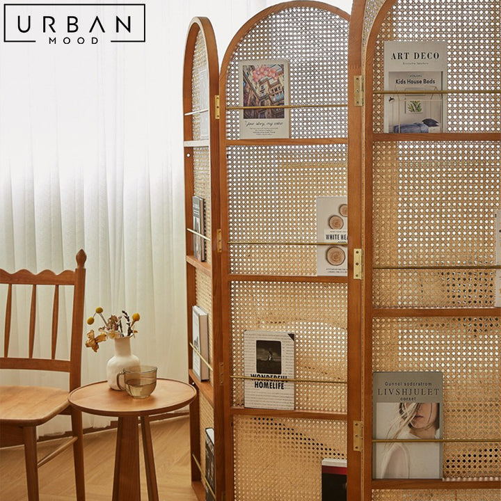 TAGN Japandi Solid Wood Partition