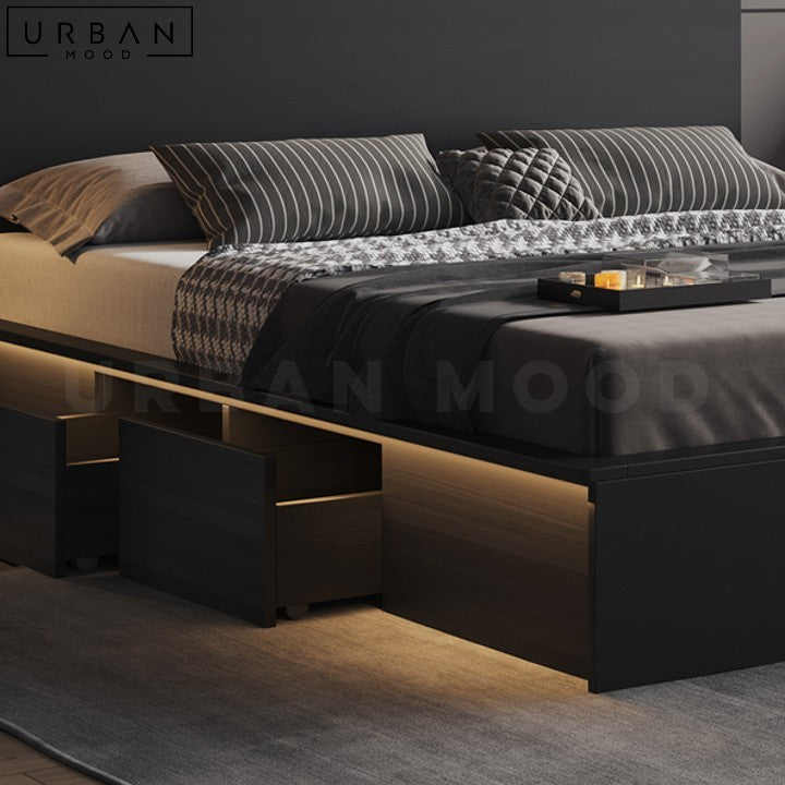 TAME Modern Storage Bedframe