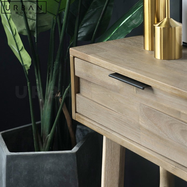 PALE Vintage Solid Wood Console Table