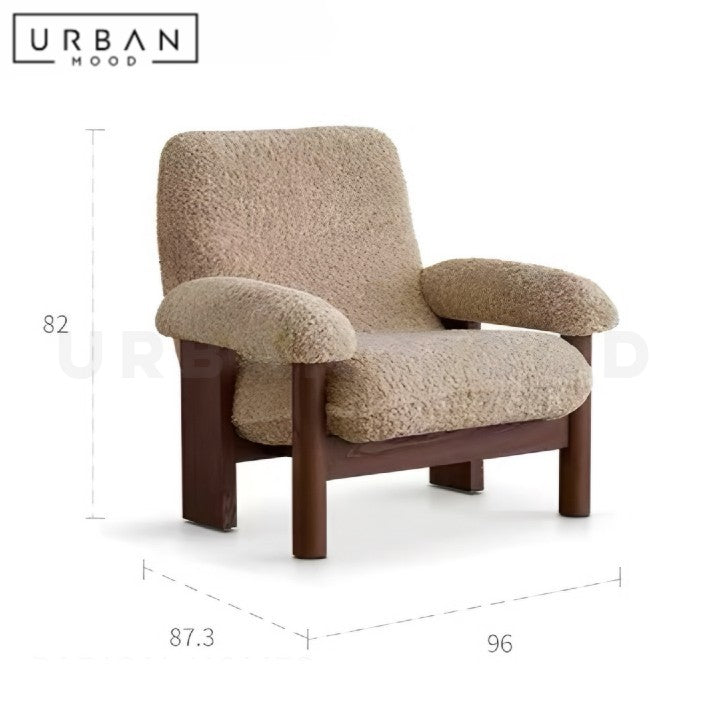 TALAR Modern Boucle Lounge Chair