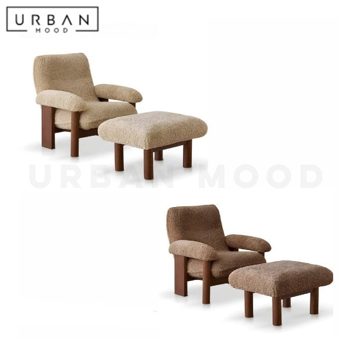 TALAR Modern Boucle Lounge Chair