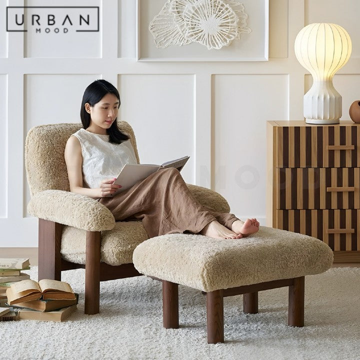 TALAR Modern Boucle Lounge Chair