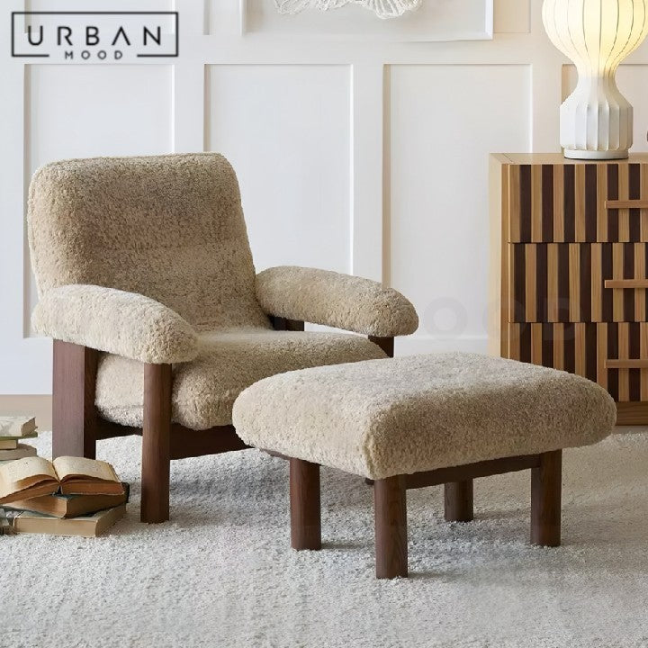 TALAR Modern Boucle Lounge Chair