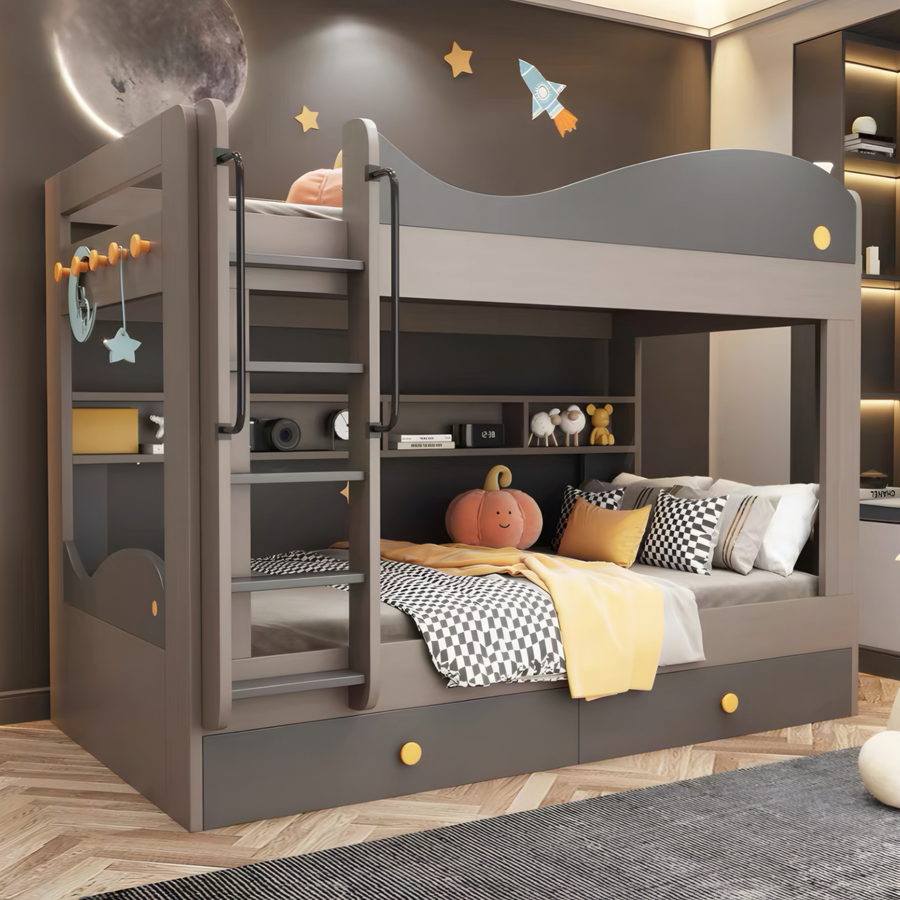 TALVI Modern Double Decker Bedframe - Urban Mood Singapore
