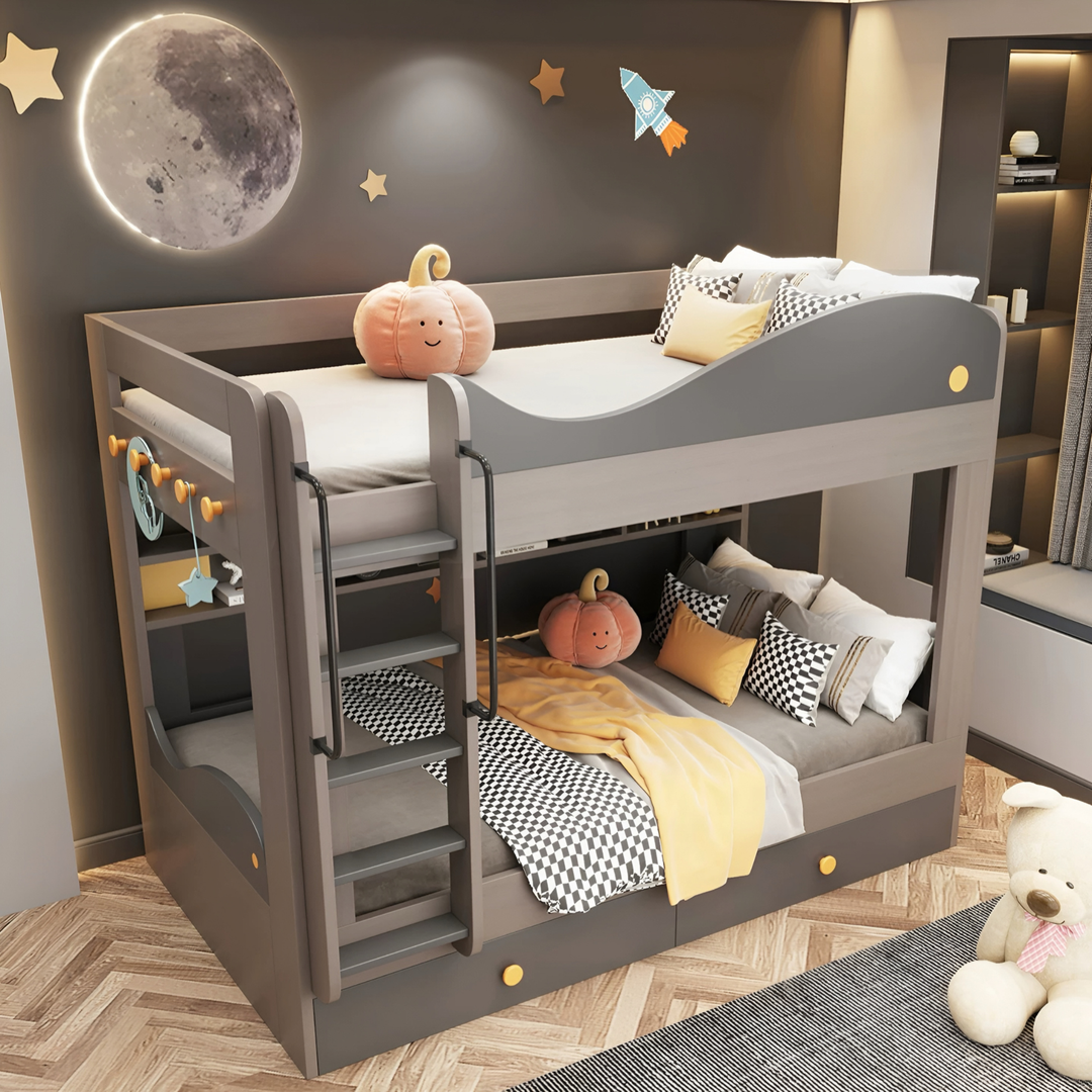 TALVI Modern Double Decker Bedframe - Urban Mood Singapore