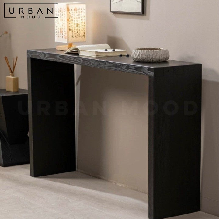 TAMER Modern Solid Wood Console Table – Urban Mood