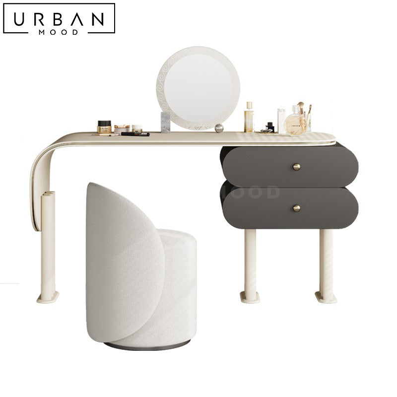 TANA Modern Vanity Table Set