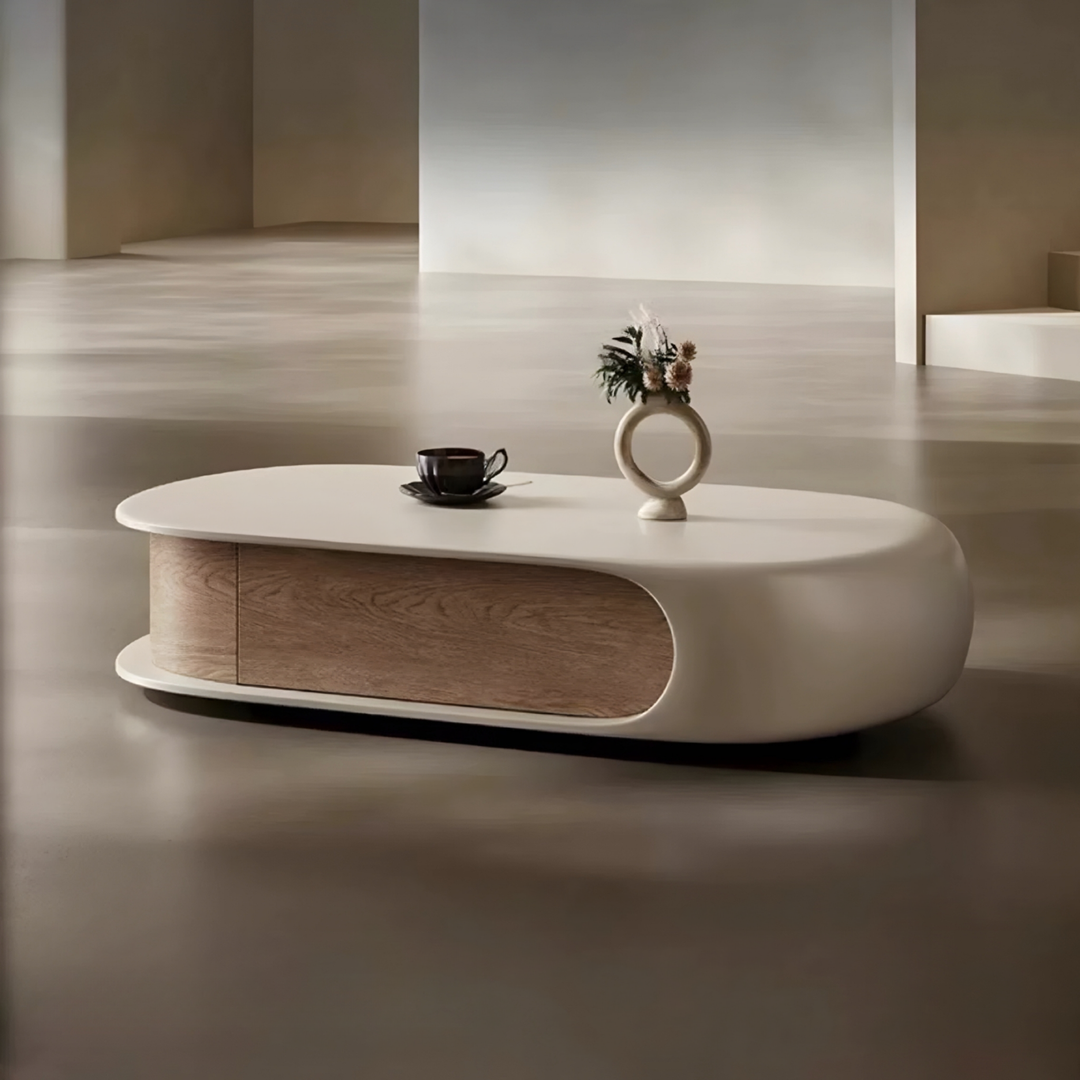 TARIQ Japandi Coffee Table - Urban Mood Singapore