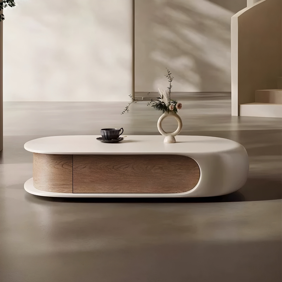 TARIQ Japandi Coffee Table - Urban Mood Singapore