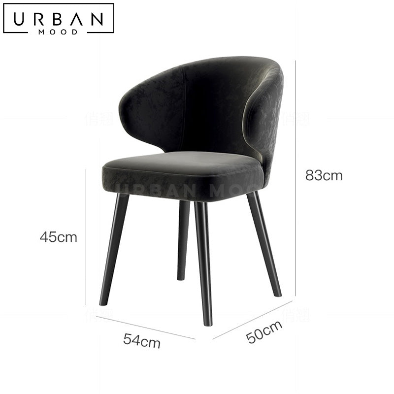 TATI Modern Velvet Dining Chair