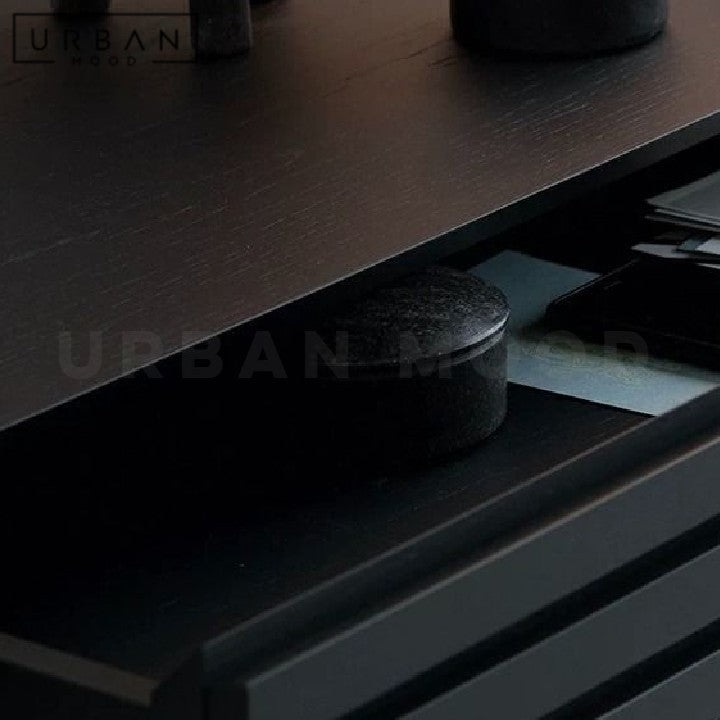 TATAN Modern Solid Wood Console Table