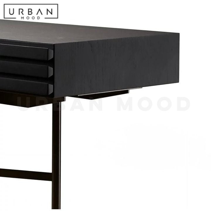 TATAN Modern Solid Wood Console Table