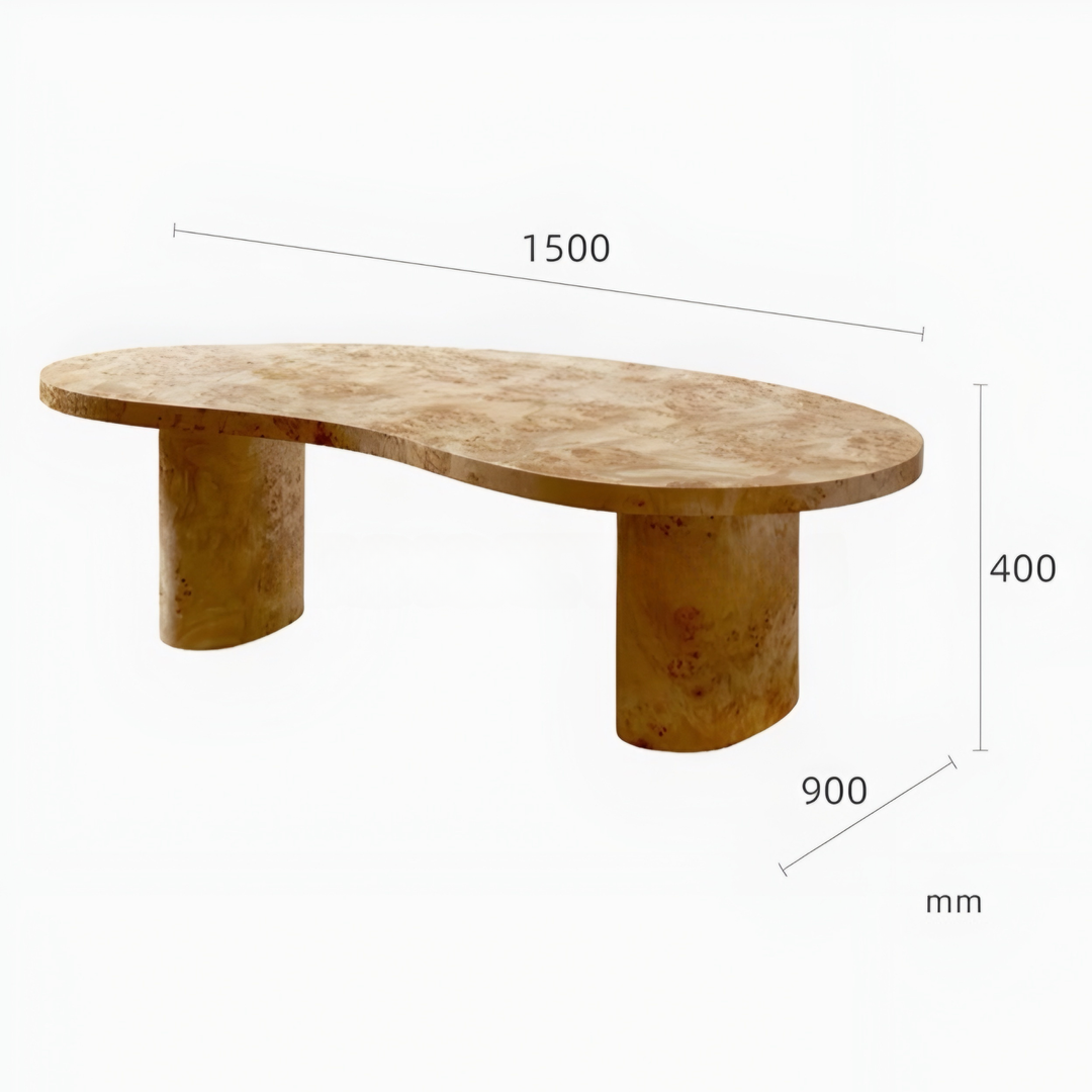 TAVENNE Mappa Burl Coffee Table - Urban Mood Singapore