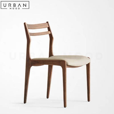 TEREZ Rustic Solid Wood Dining Chair