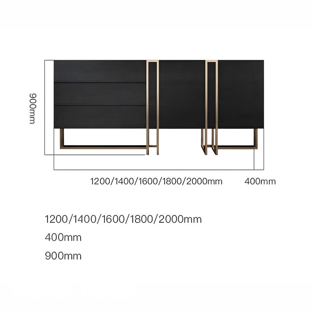 TERRANO Modern Luxury Sideboard - Urban Mood Singapore