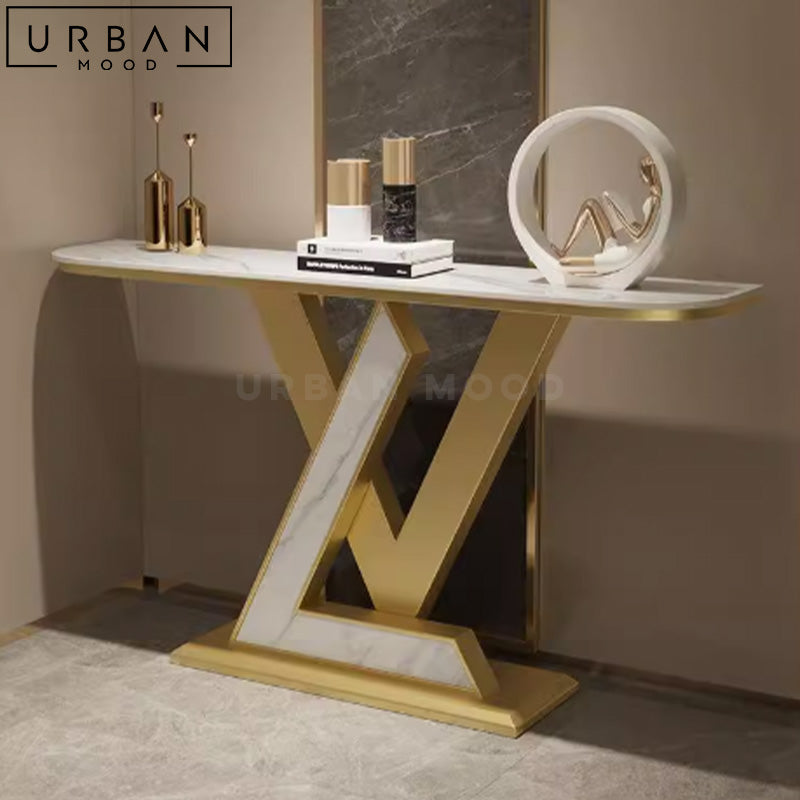 TERRI Modern Sintered Stone Console Table