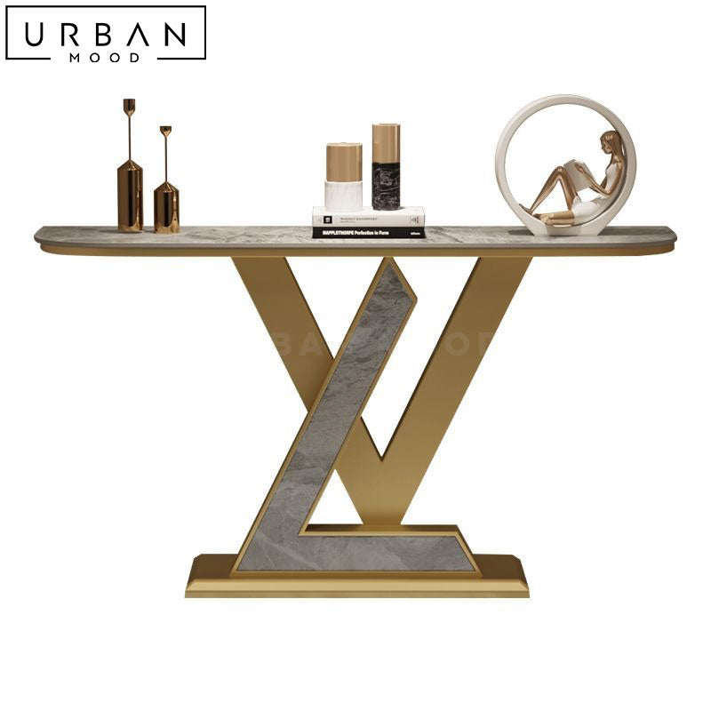 TERRI Modern Sintered Stone Console Table