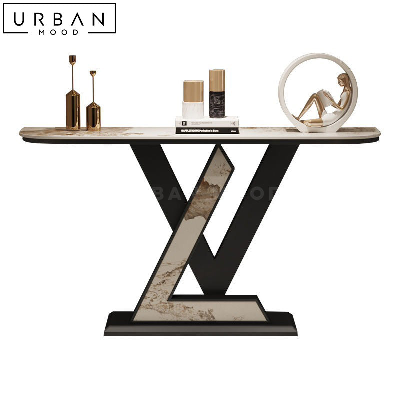 TERRI Modern Sintered Stone Console Table