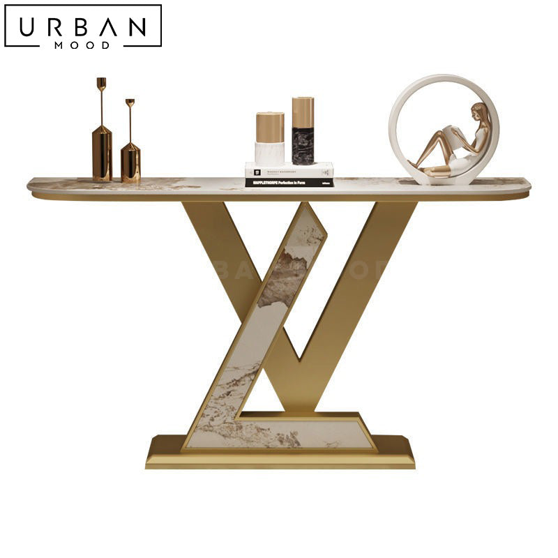 TERRI Modern Sintered Stone Console Table