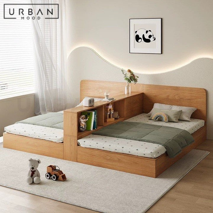 TERVO Modern Children Double Bedframe