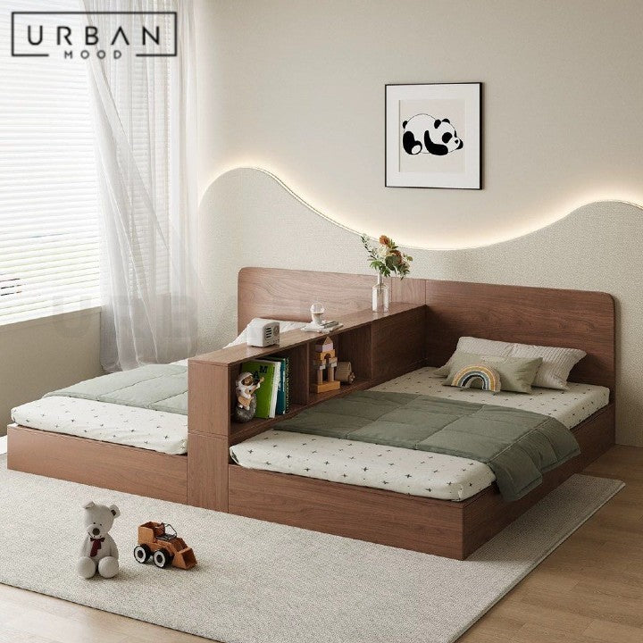 TERVO Modern Children Double Bedframe