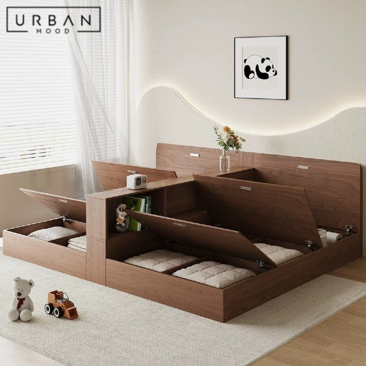TERVO Modern Children Double Bedframe