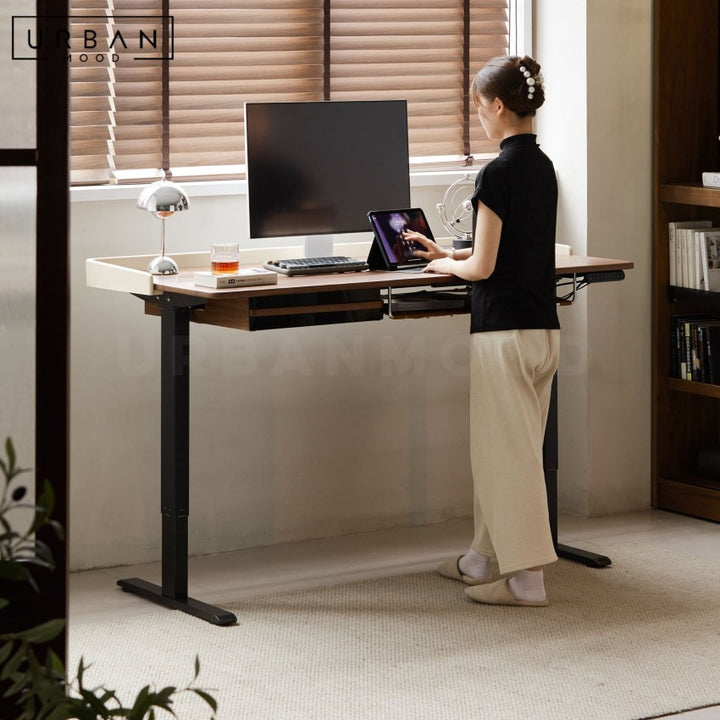 TESSOR Modern Electric Adjustable Study Table