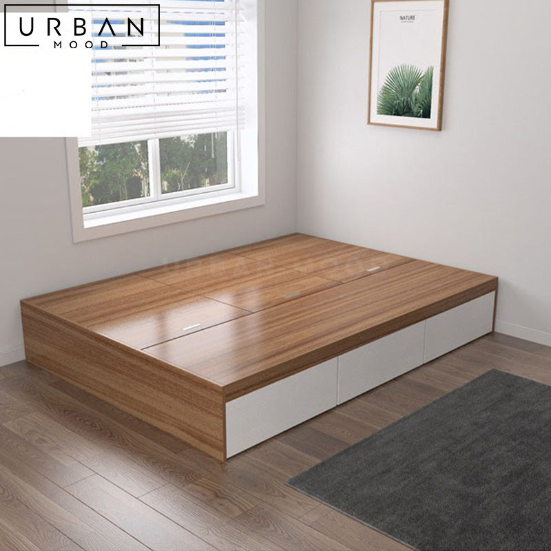 THANI Modern Storage Bedframe