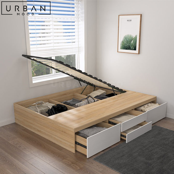 THANI Modern Storage Bedframe