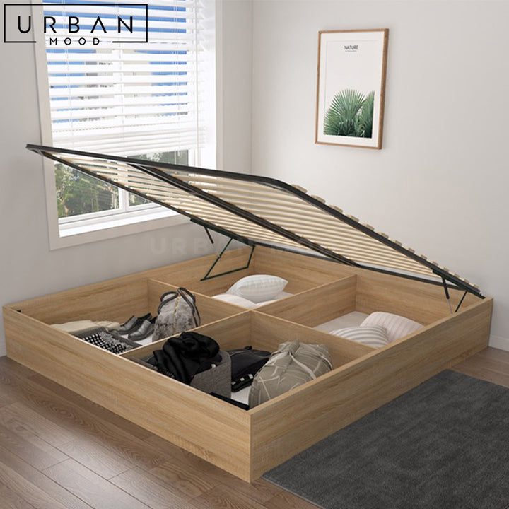 THANI Modern Storage Bedframe