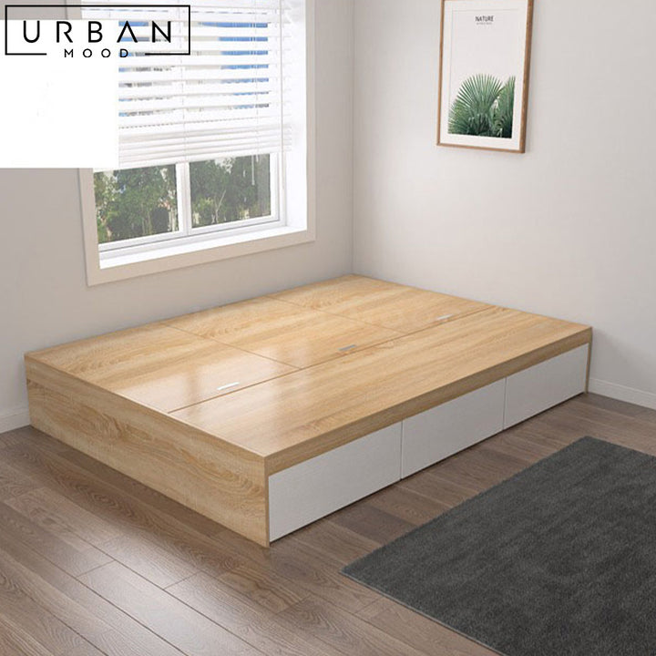 THANI Modern Storage Bedframe