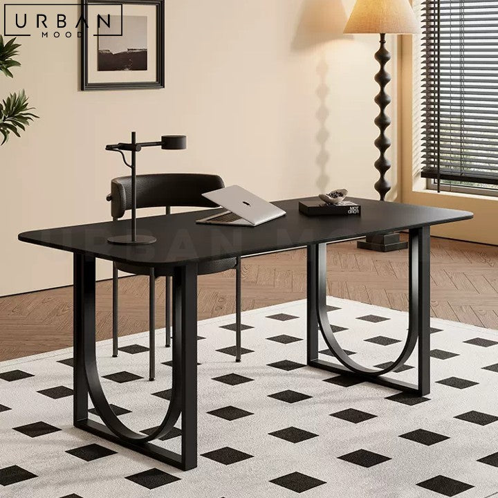 THEOD Modern Sintered Stone Study Table