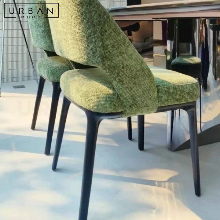 THEYA Modern Fabric Dining Chair