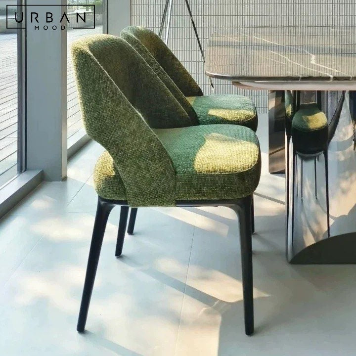 THEYA Modern Fabric Dining Chair