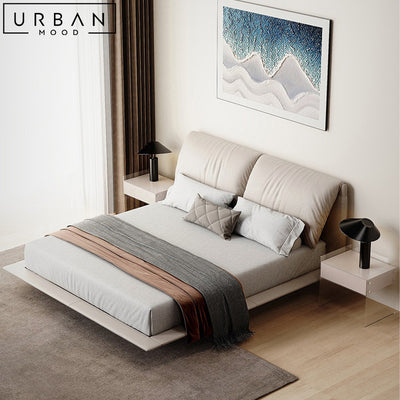 THUNE Modern Floating Bedframe