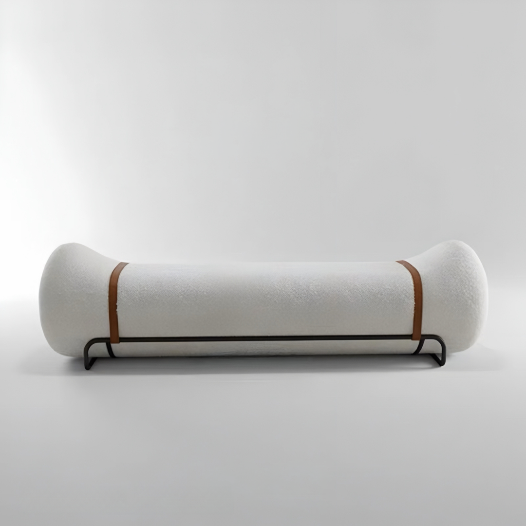 TOLVEN Modern Boucle Bench - Urban Mood Singapore