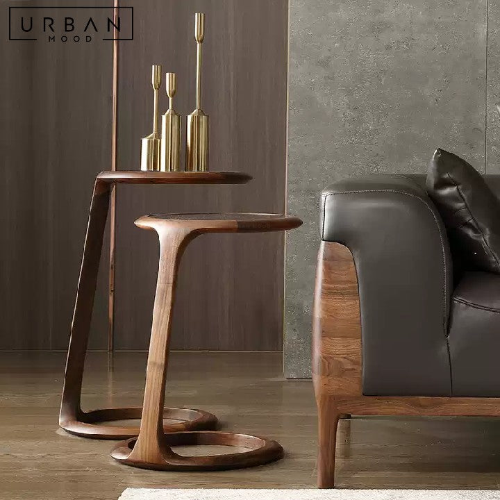 TONG Modern Solid Wood Side Table