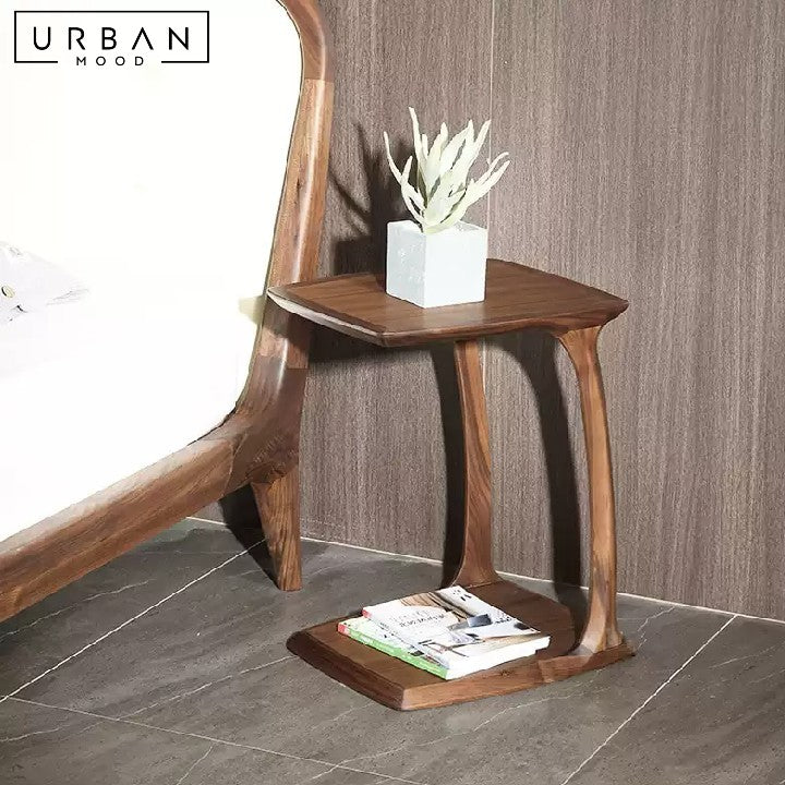 TONG Modern Solid Wood Side Table