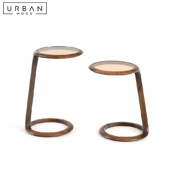 TONG Modern Solid Wood Side Table