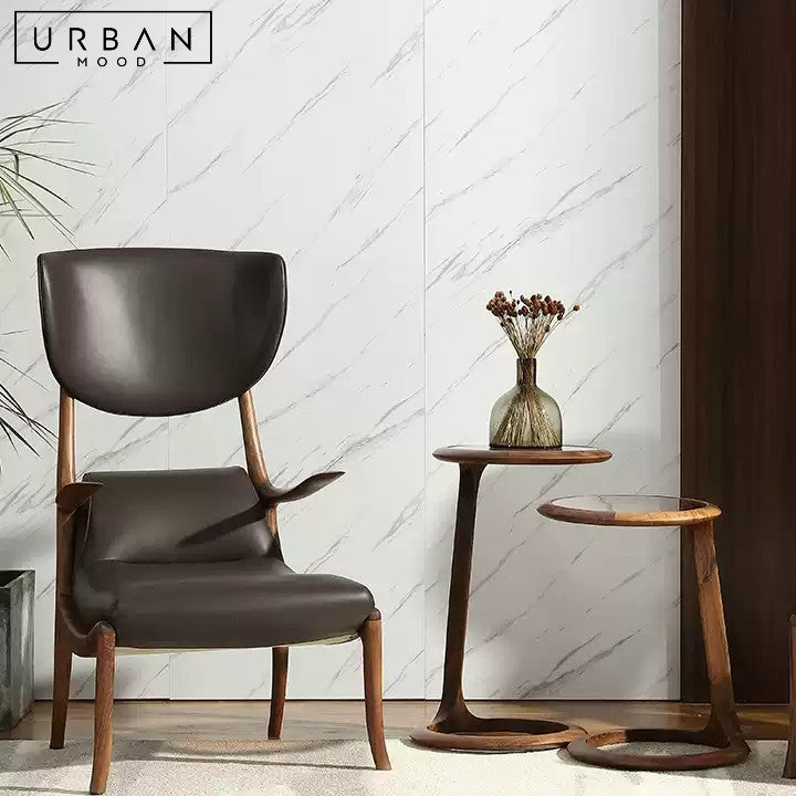 TONG Modern Solid Wood Side Table