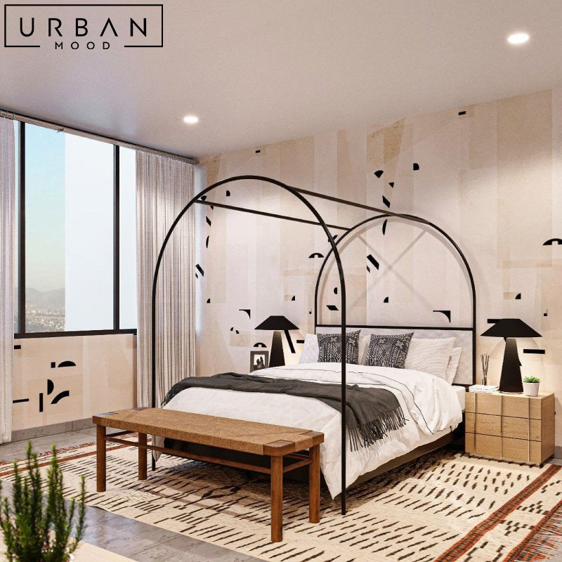 TORE Modern Canopy Bedframe