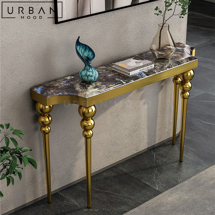 TORIO Modern Crystal Console Table