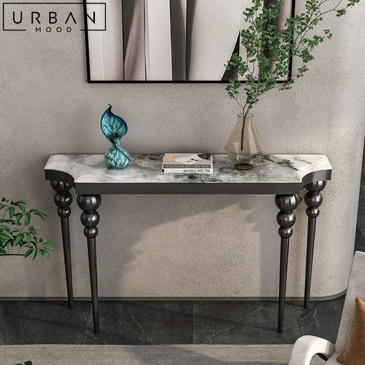 TORIO Modern Crystal Console Table